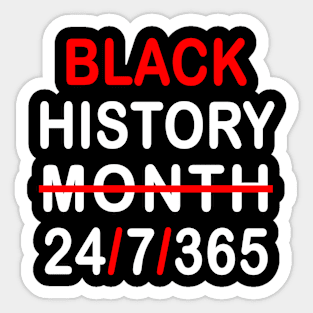 Black History Month Sticker